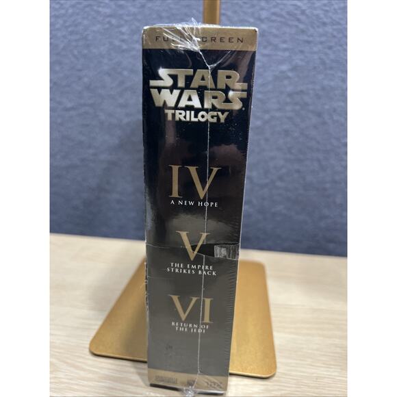 Star Wars Trilogy DVD, 2005, 3-Disc, Full Frame Limited Edition NEW Authentic US - Picture 2 of 7